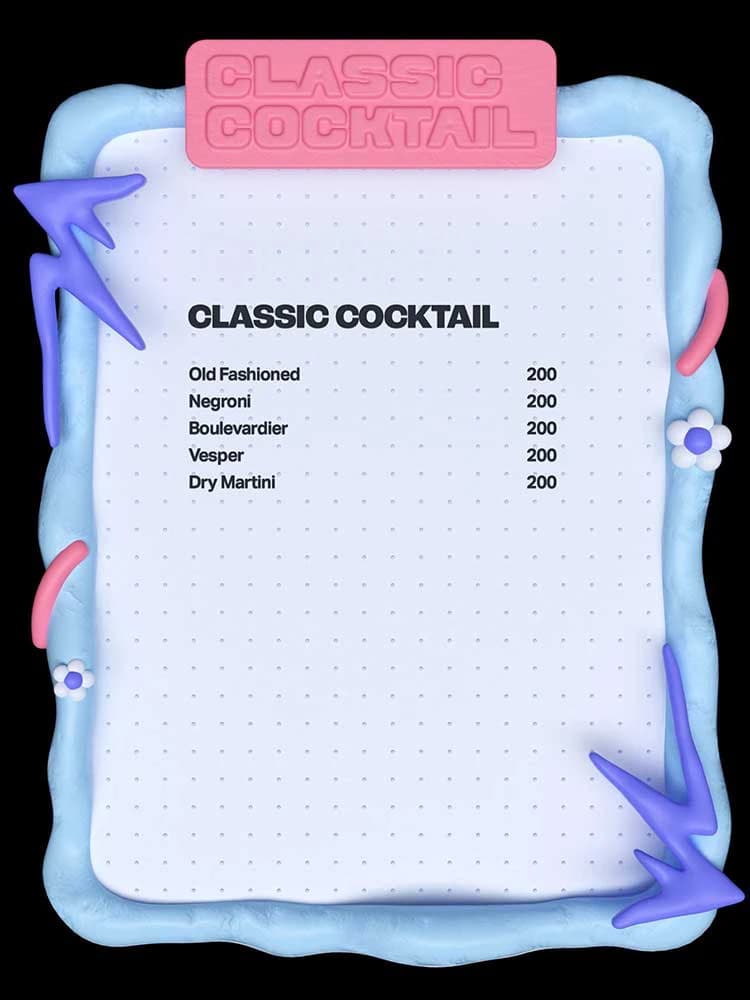 LOLLA menu page